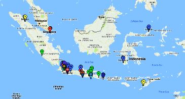 Peta & Lokasi Kampus Program Perkuliahan Pegawai Nomor